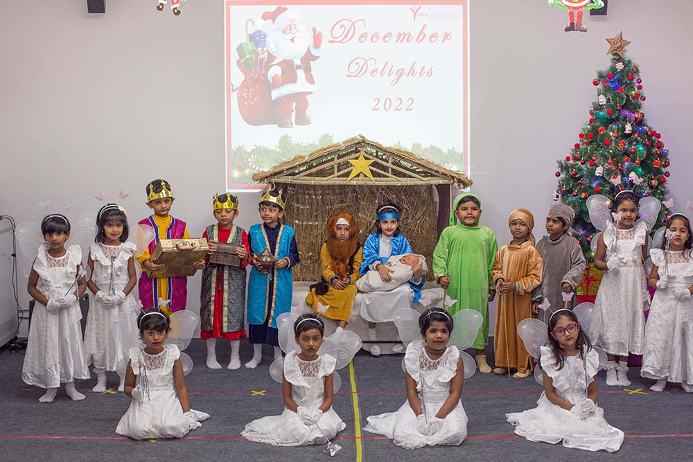 Christmas celebration image - Yuvabharathi Nursery