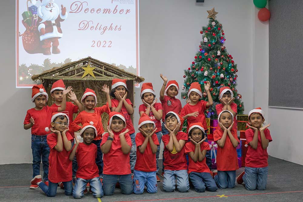 Christmas celebration image - Yuvabharathi Nursery