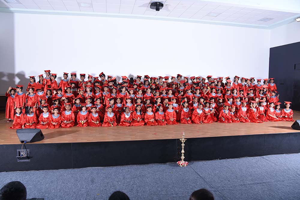 Graduation day celebration image - Yuvabharathi Nursery