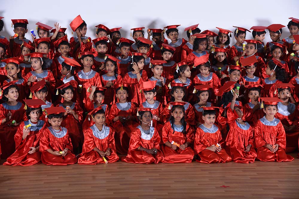 Graduation day celebration image - Yuvabharathi Nursery