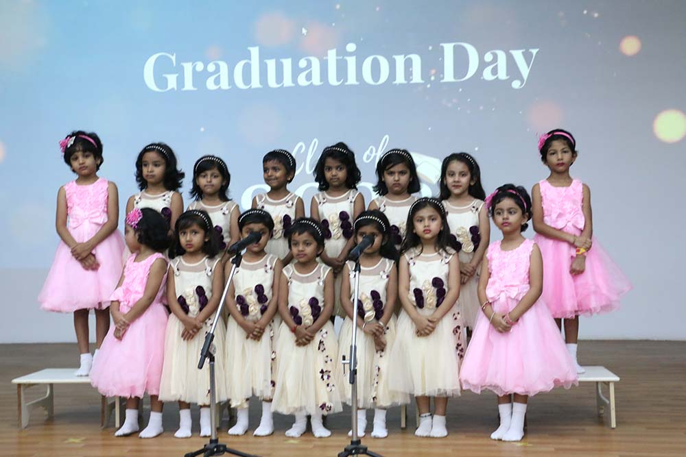 Graduation day celebration image - Yuvabharathi Nursery