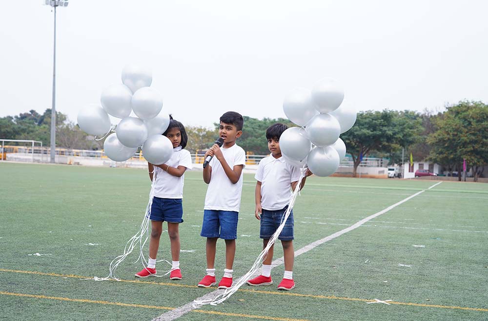 Sports day celebration image - Yuvabharathi Nursery