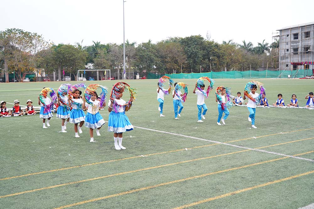 Sports day celebration image - Yuvabharathi Nursery