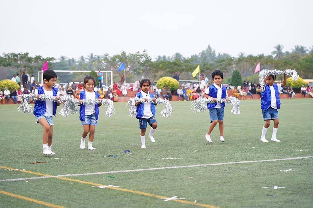 Sports day celebration image - Yuvabharathi Nursery