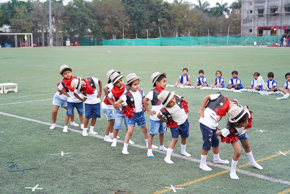 Sports day celebration image - Yuvabharathi Nursery