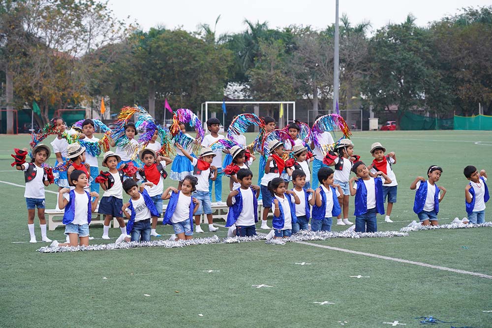 Sports day celebration image - Yuvabharathi Nursery