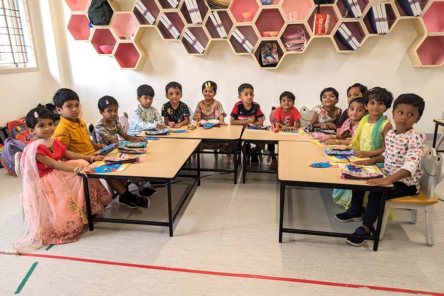 Diwali Celebration image - Yuvabharathi Nursery