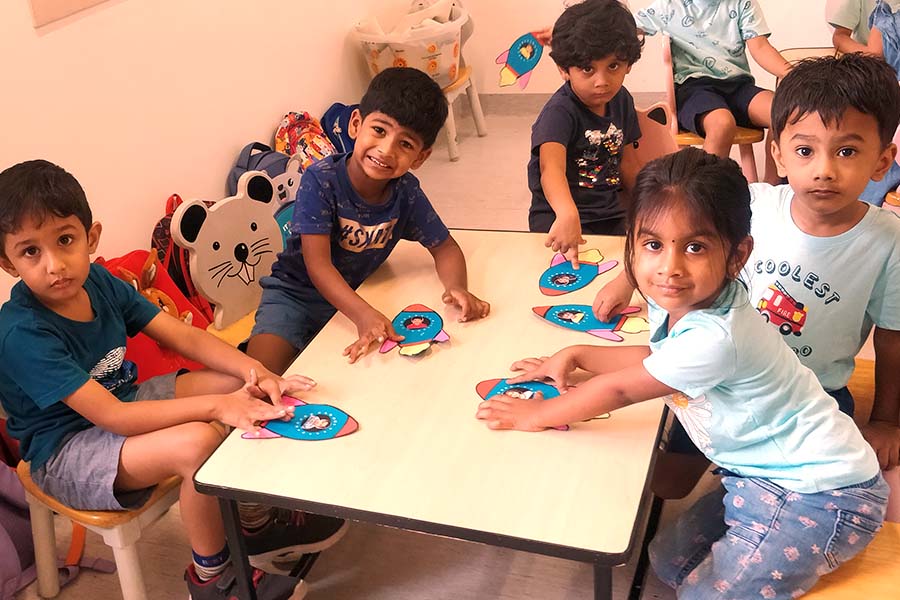 Diwali Celebration image - Yuvabharathi Nursery