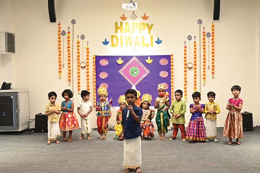 Diwali Celebration image - Yuvabharathi Nursery