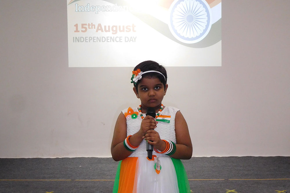 Independence day celebration image - Yuvabharathi Nursery