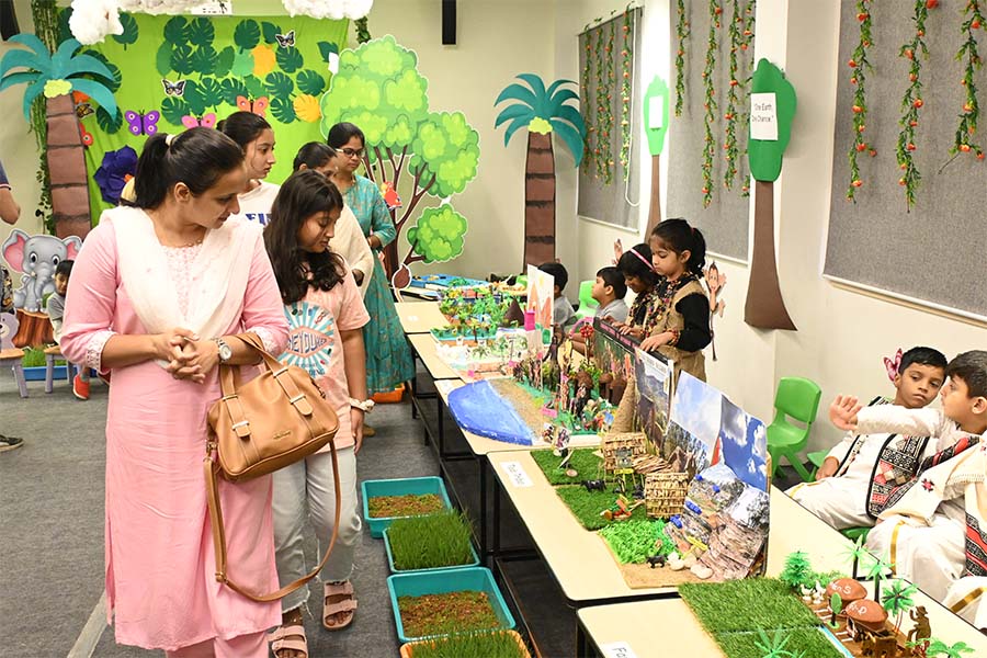 Diwali Celebration image - Yuvabharathi Nursery