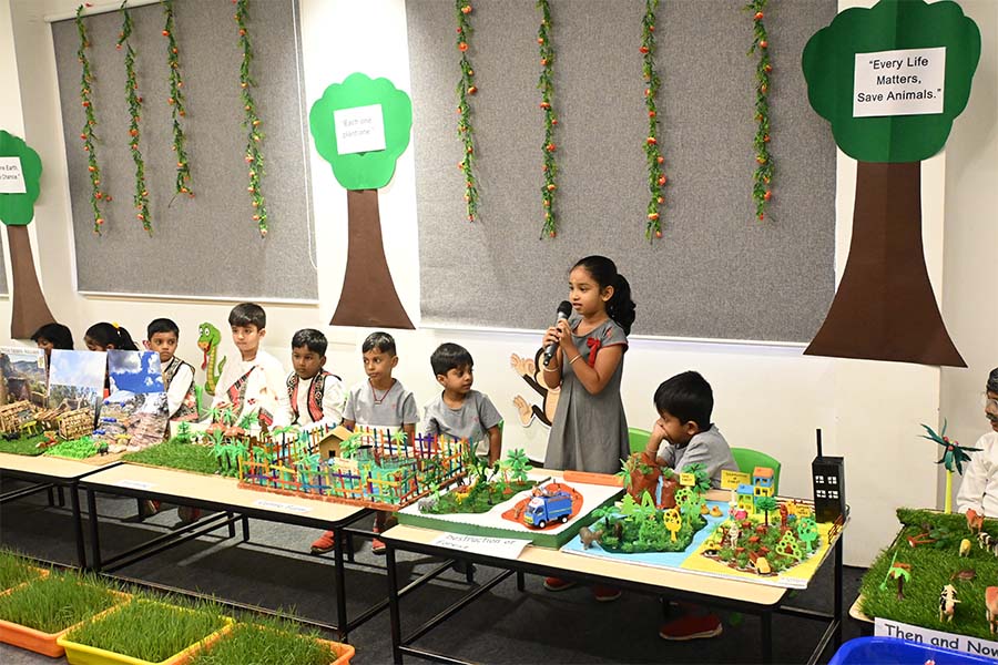 Diwali Celebration image - Yuvabharathi Nursery