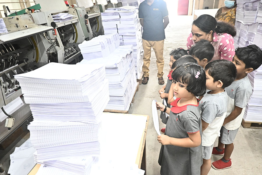 Exploring the World of Printing – KG1 Educational Visit