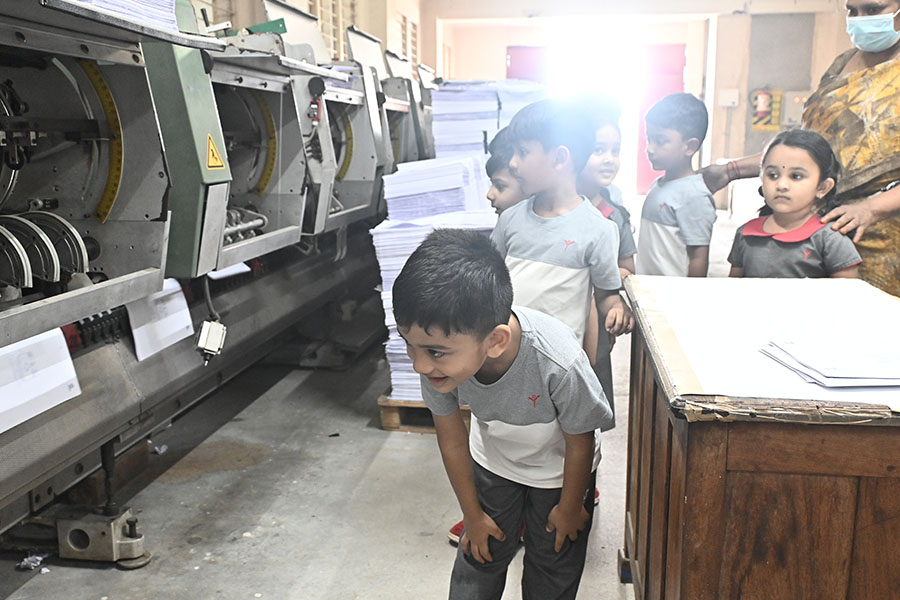 Exploring the World of Printing – KG1 Educational Visit